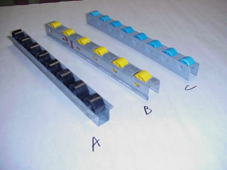 Flow Rack Roller Detail