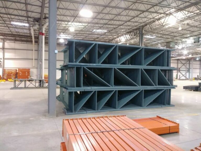 Tear drop Pallet rack used