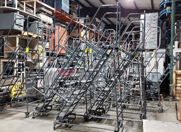 used rolling ladders for sale