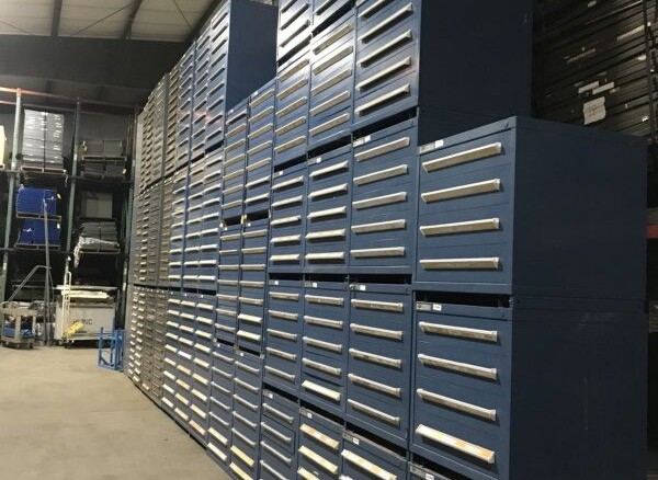 used modular drawer units