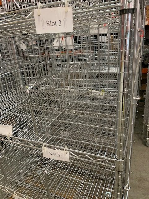 24 inch deep wire carts