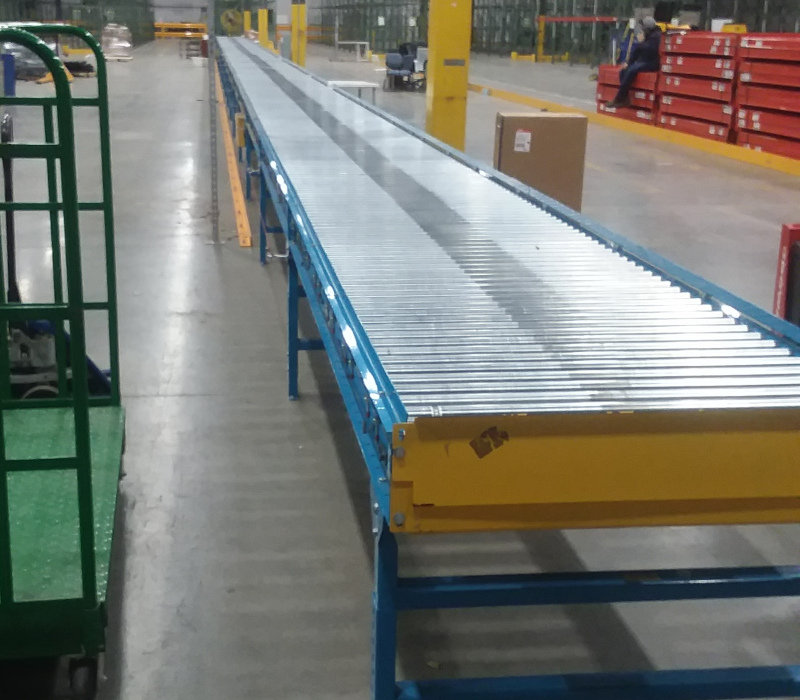 powered roller conveyor