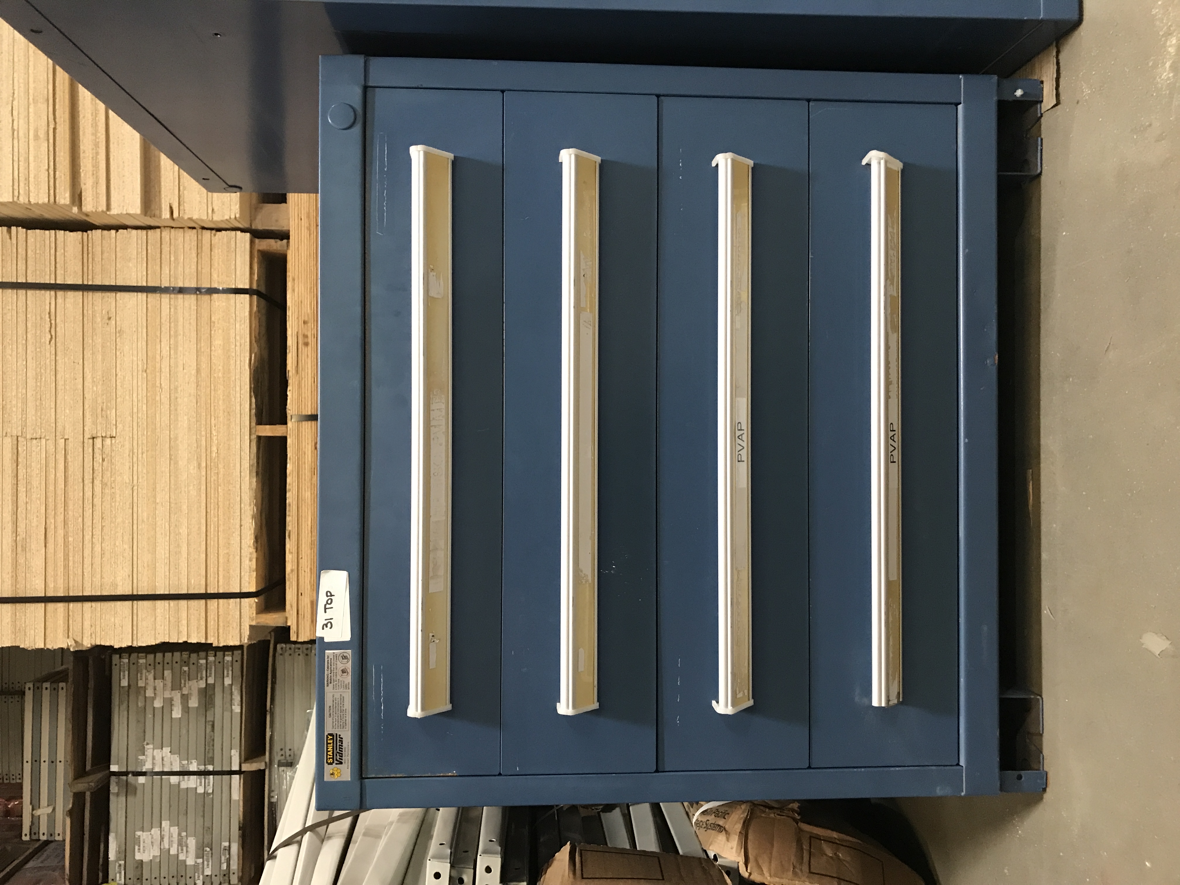 4-drawer modular cabinet